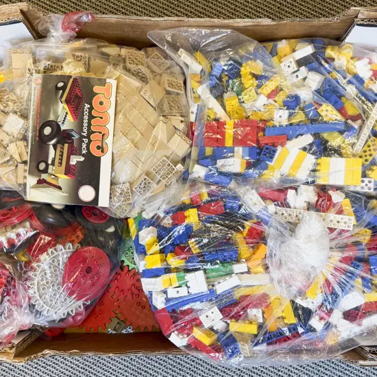 Qty Vintage Torro and Other Building Bricks