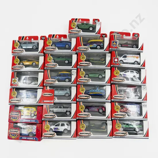 25 Matchbox Boxed MB Models