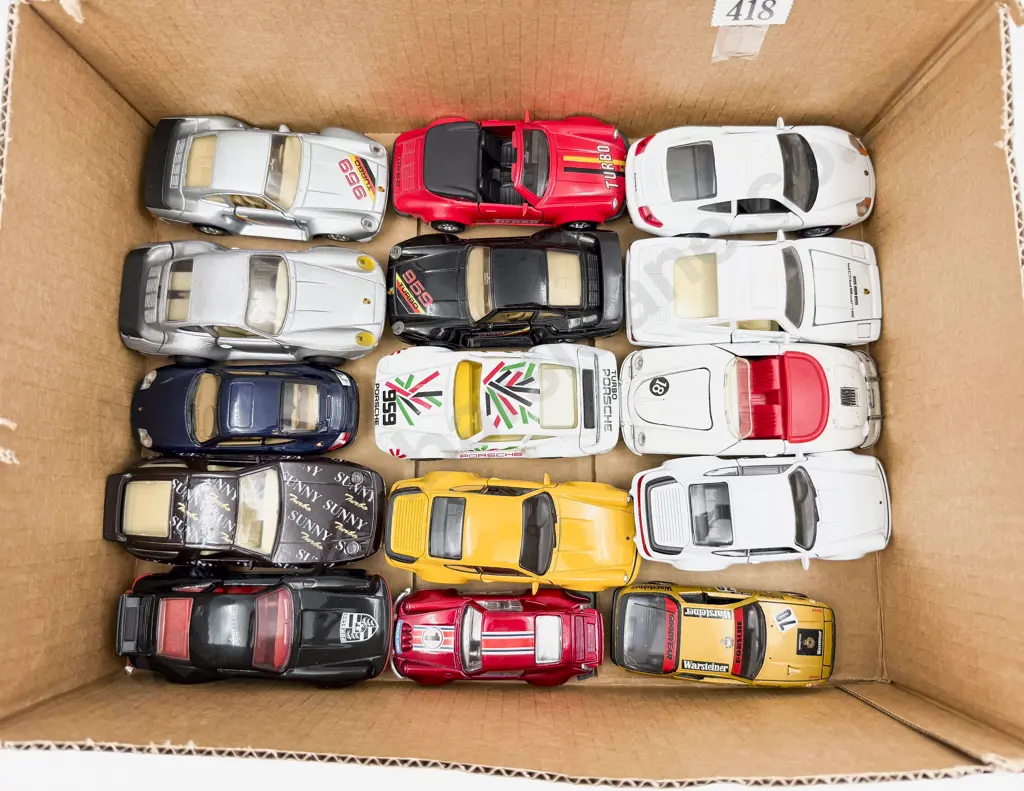 Mixed Manufacture Unboxed Porsche Models Image 1++