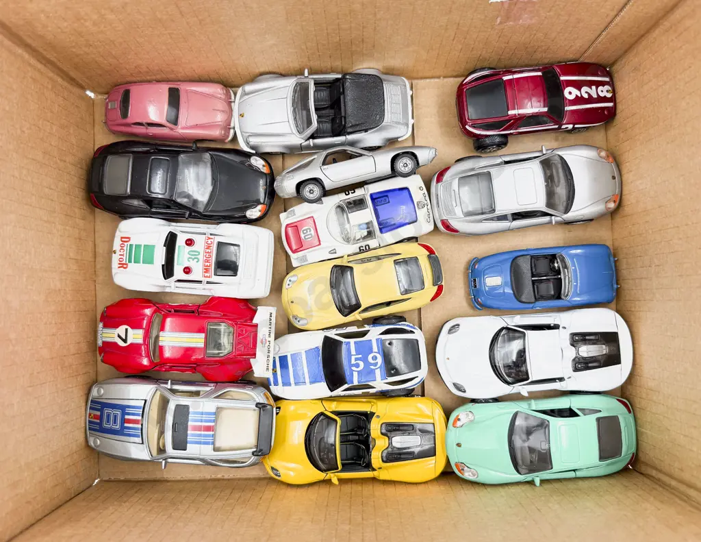 Mixed Manufacture Unboxed Porsche Models Image 1++