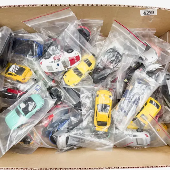 Collection Unboxed Siku Porsche Models