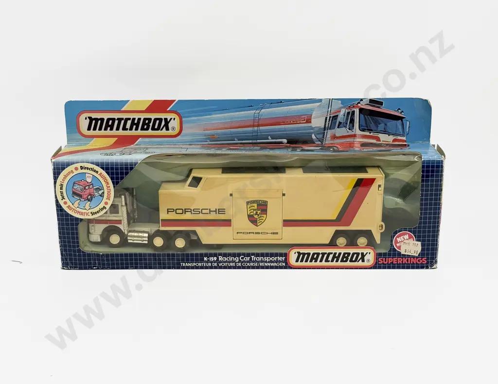 Boxed Matchbox Superking K-159 Racing Car Transporter Image 1++