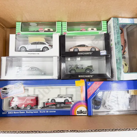 Collection Boxed Mixed Manufacture Porsche Models