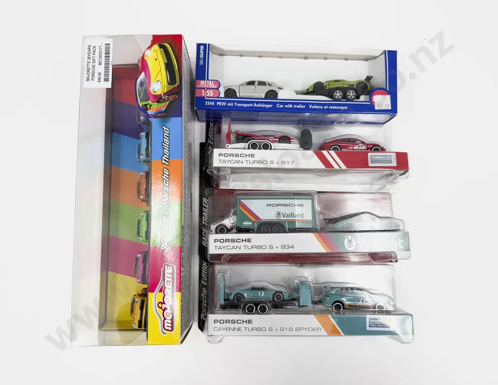 Collection Boxed Mixed Manufacture Porsche Models Image 1++