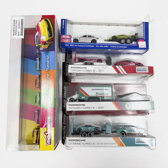 Collection Boxed Mixed Manufacture Porsche Models