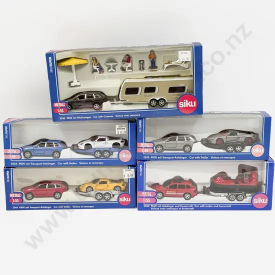 Collection Boxed Siku Porsche Models