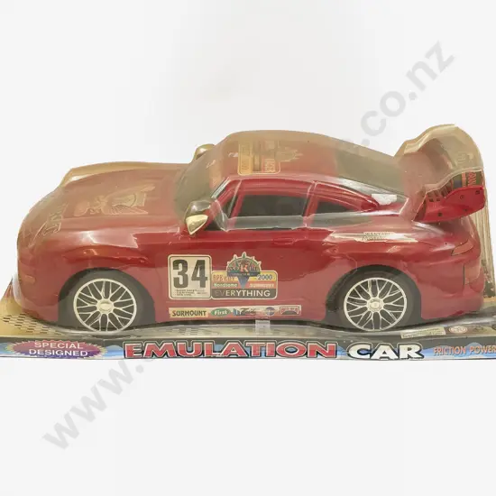 Large Boxed Emulation Car Friction Powered
