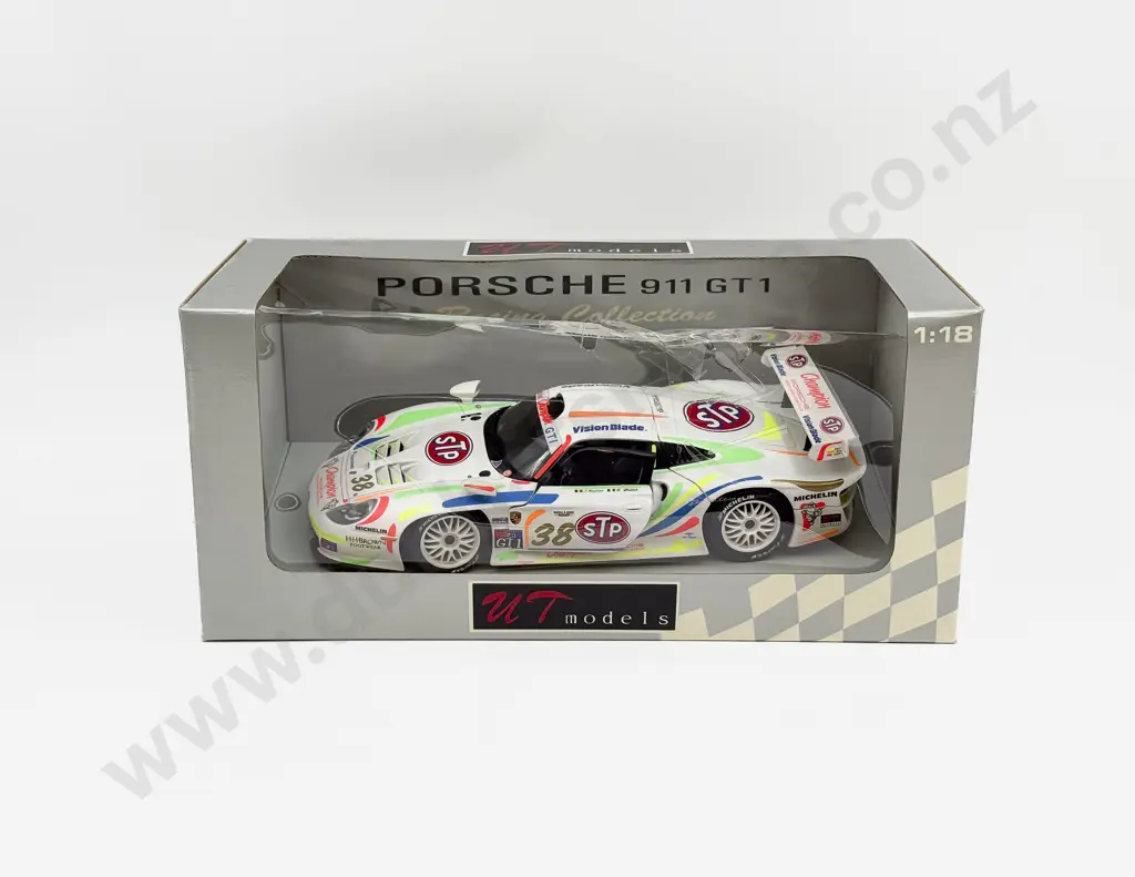Boxed UT Models 1:18 Scale Porsche Model Image 1++