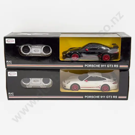 Two Boxed Rastar 1:24 Scale Porsche Models