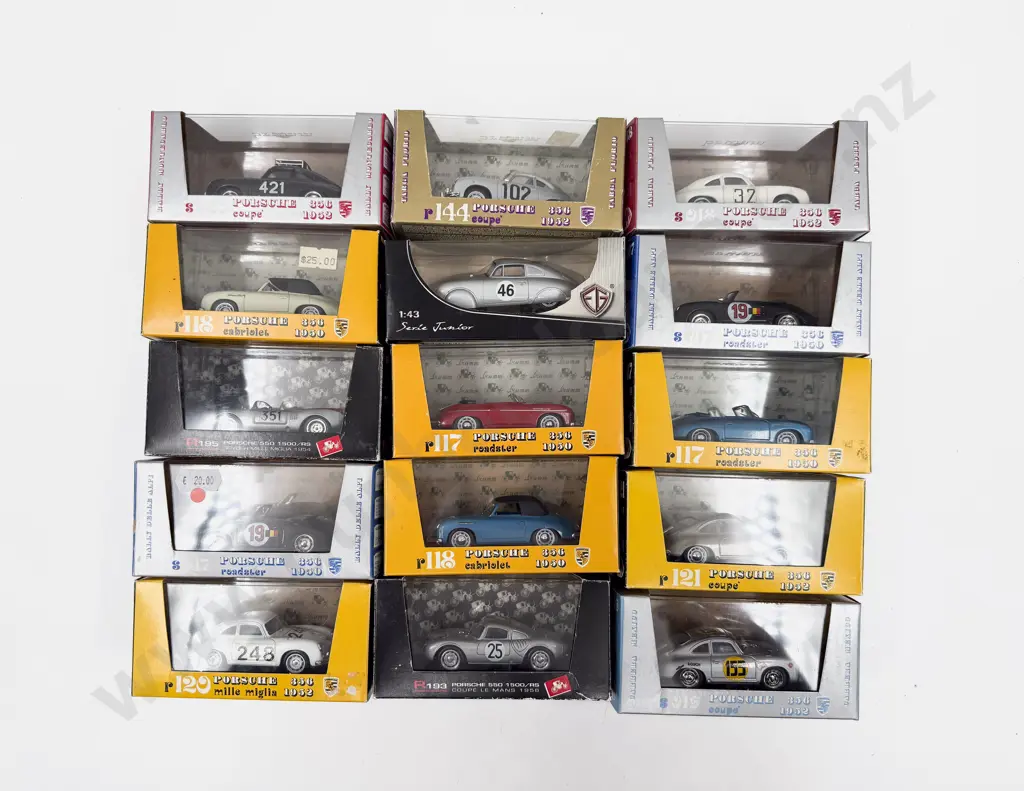 15 Boxed Brumm Porsche Models Image 1++