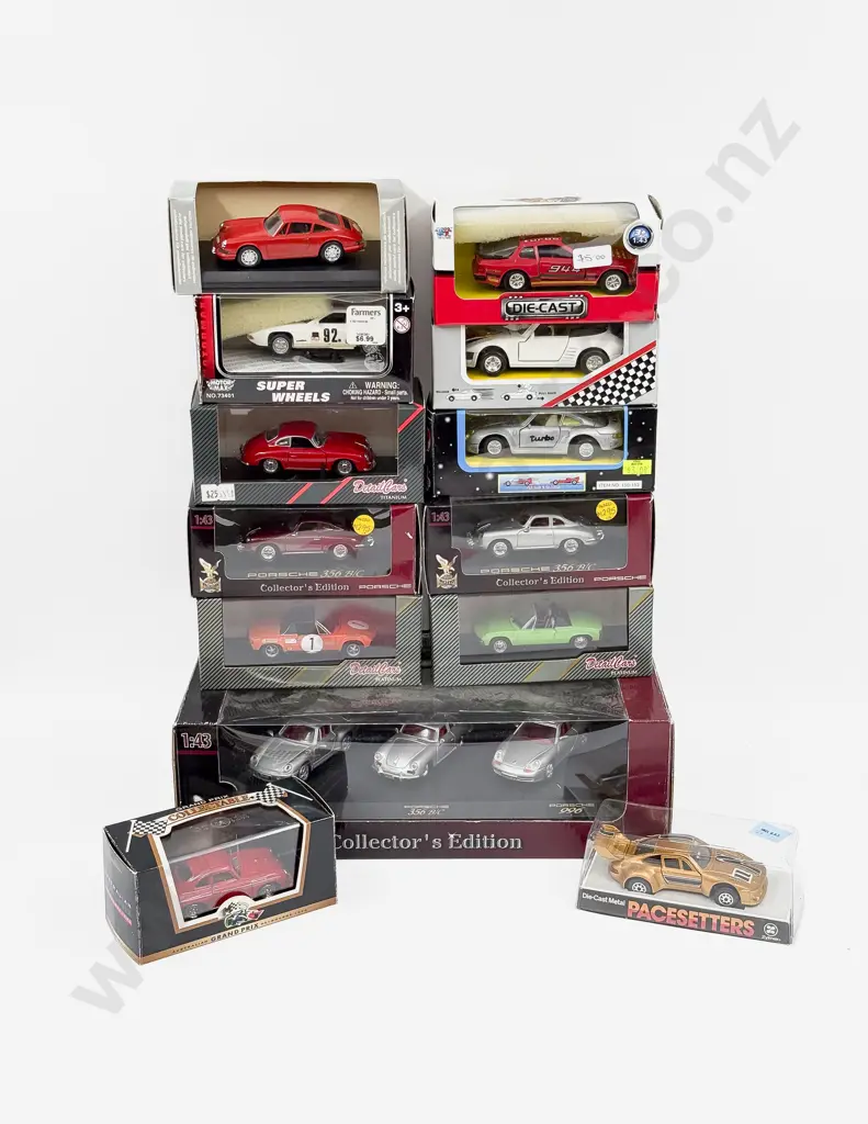 Various Manufacture Boxed Porsche Models Image 1++