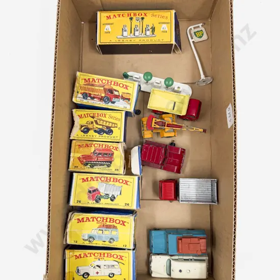 Boxed Matchbox 1-75 Series Models - Playworn