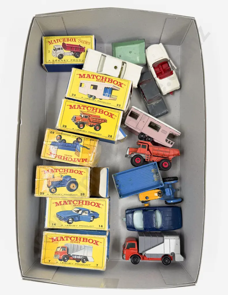 Boxed Matchbox 1-75 Series Models - Playworn Image 1++