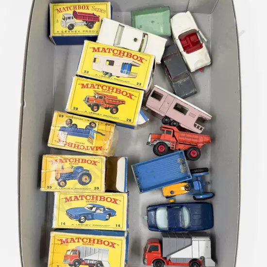 Boxed Matchbox 1-75 Series Models - Playworn