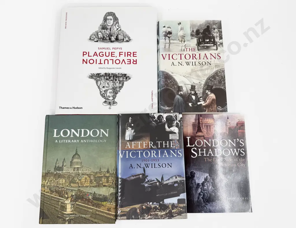 Five Volumes - London & Victorian Era Interest Image 1++