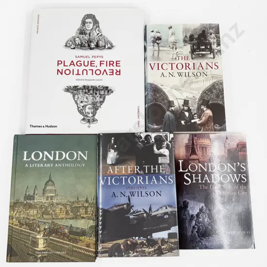 Five Volumes - London & Victorian Era Interest