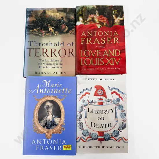Four Volumes Pertaining To The French Revolution