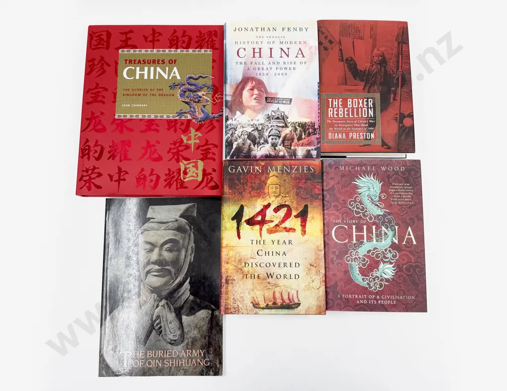 Six Volumes Chinese History & Art History Image 1++