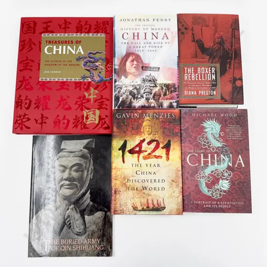 Six Volumes Chinese History & Art History