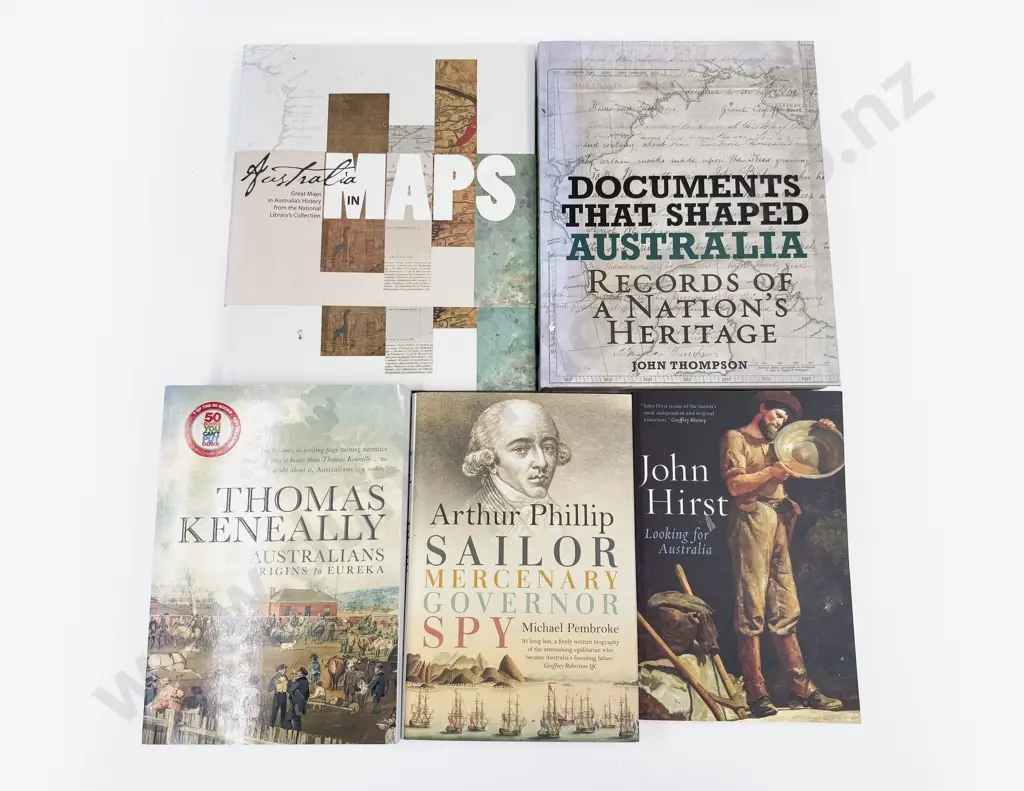 Five Volumes Australian History Image 1++