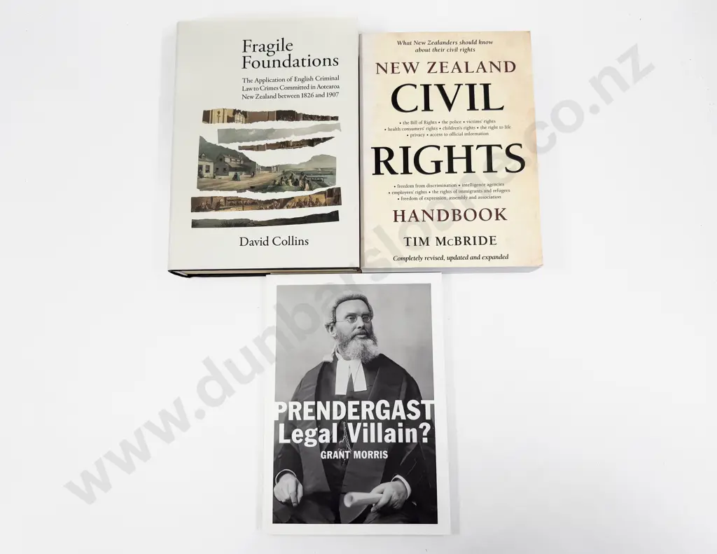 Three Volumes NZ Civil Rights & Legal Image 1++
