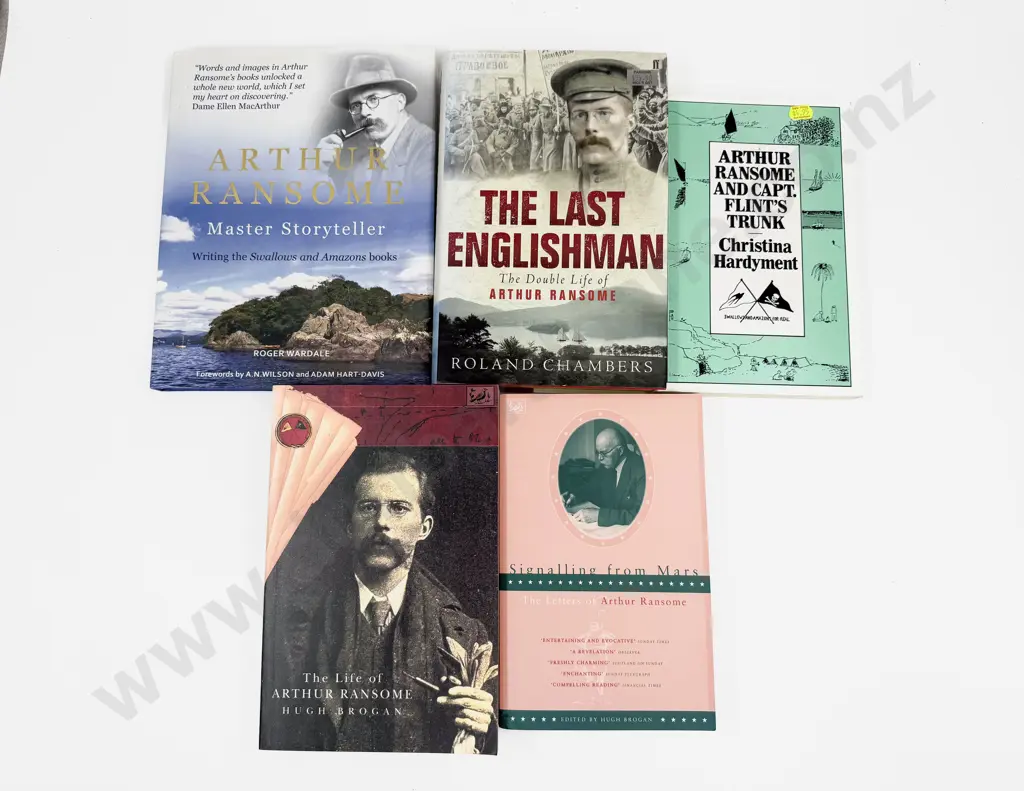 Five Volumes Pertaining To Arthur Ransome Image 1++