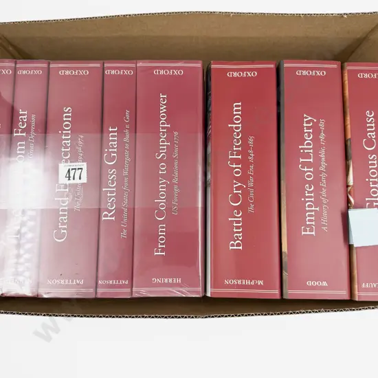 Eight Volumes Oxford History of the United States