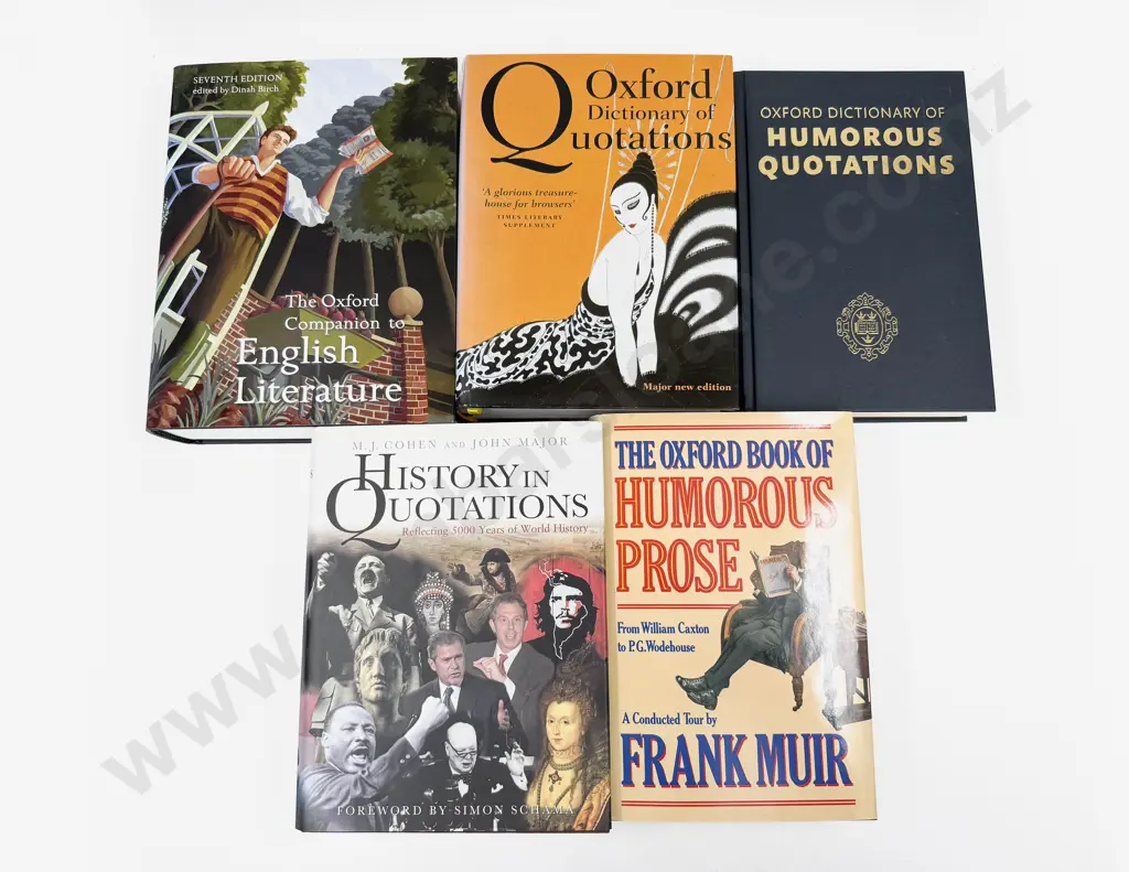 Five Oxford Reference Volumes Image 1++