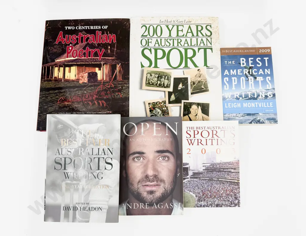 Six Volumes Sport & Sports Writing Image 1++