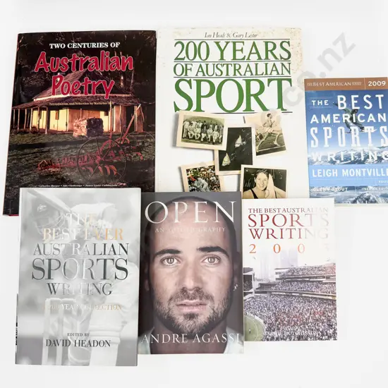 Six Volumes Sport & Sports Writing