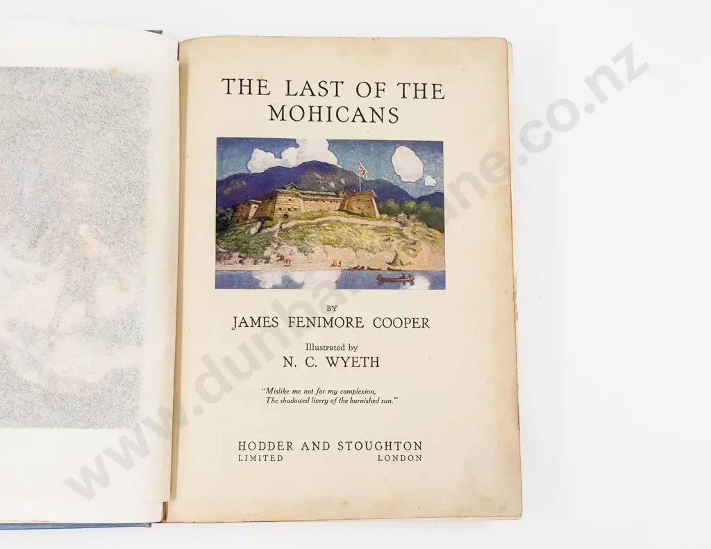 J Fenimore Cooper - The Last of the Mohicans Image 1++