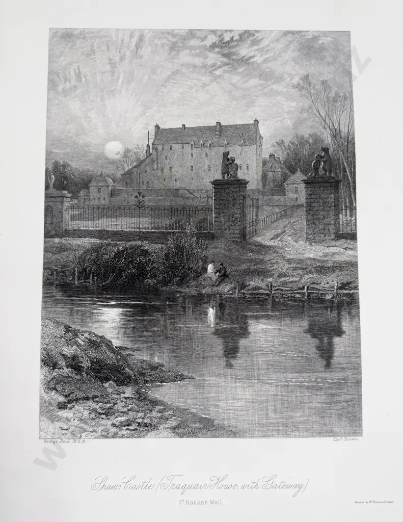 Two Victorian Volumes of Engravings Image 1++