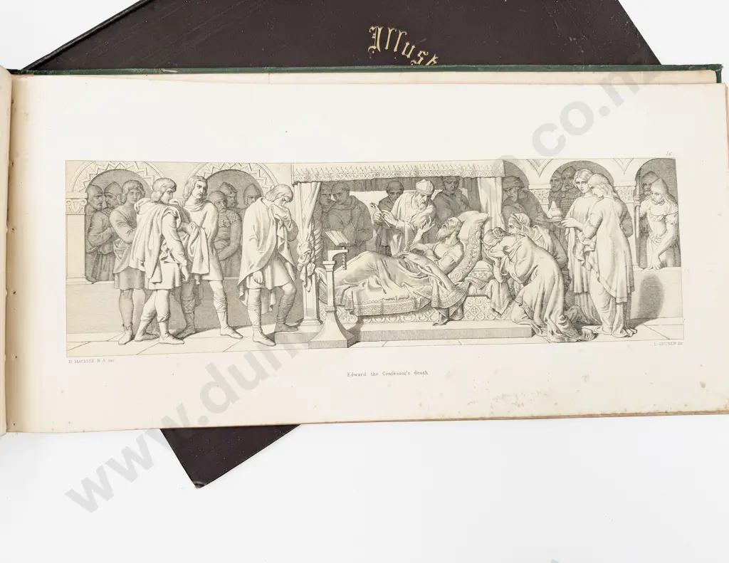 Two Victorian Volumes of Engravings Image 1++