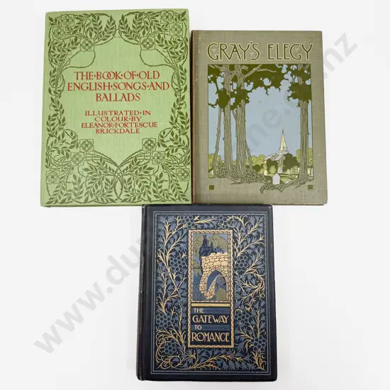 Three Vintage Volumes of Poetry & Song