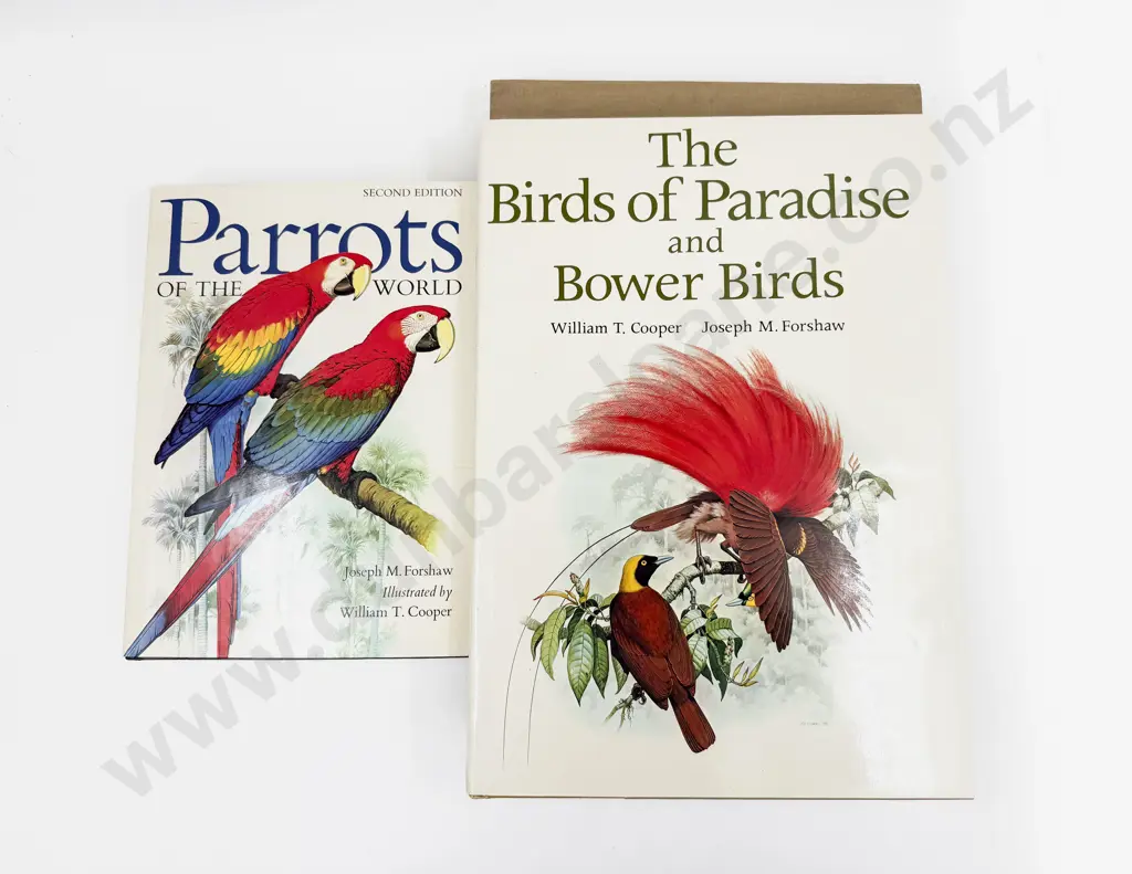 W T Cooper & J M Forshaw - Two Reference Volumes Pertaining to Birds Image 1++
