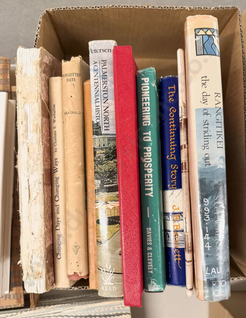 Quantity Assorted Regional Histories - Mainly Palmerston North Image 1++