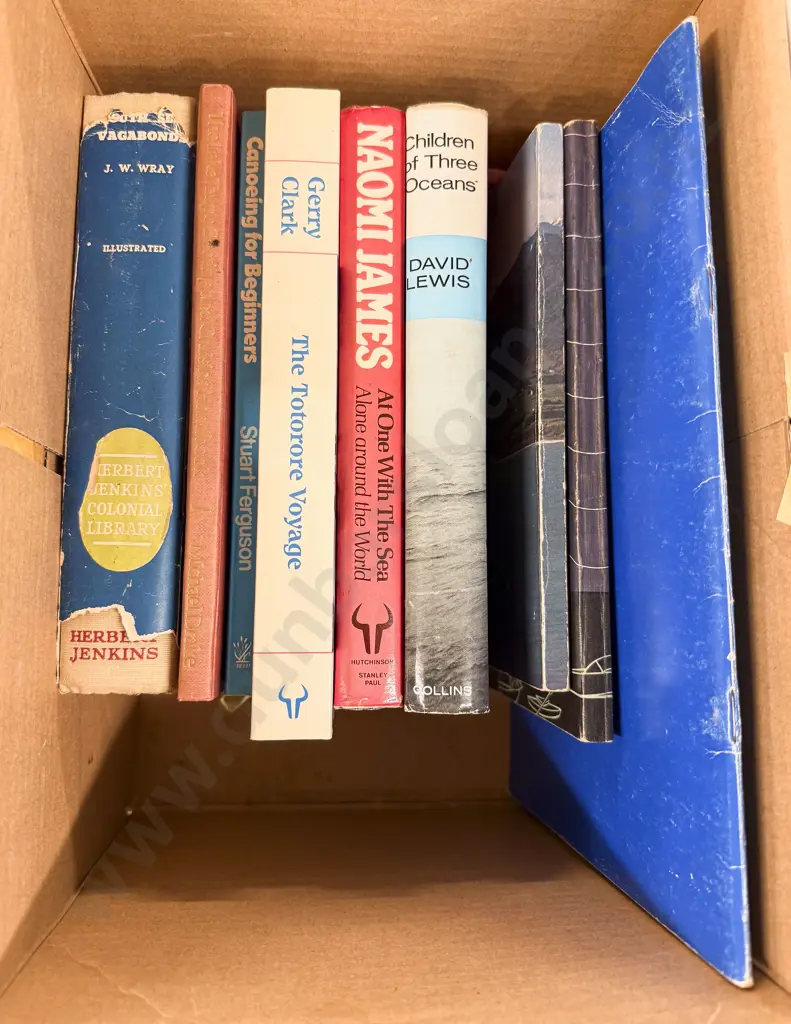 Quantity Assorted Boating & Sailing Reference Volumes Image 1++