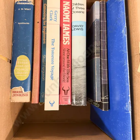 Quantity Assorted Boating & Sailing Reference Volumes