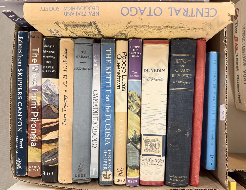 Quantity Assorted Regional Histories - Otago Image 1++