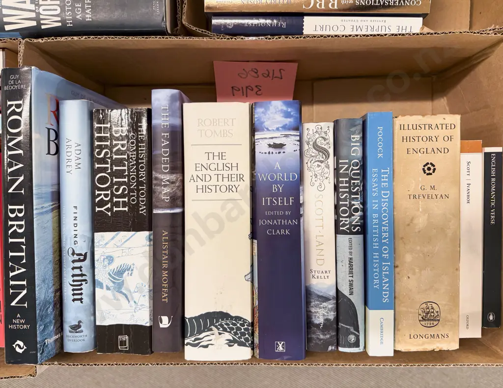 Box Quantity Assorted British Histories Image 1++