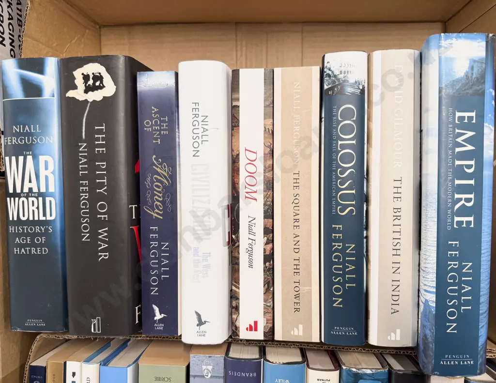 Box Quantity Assorted World History Mainly by Niall Ferguson Image 1++