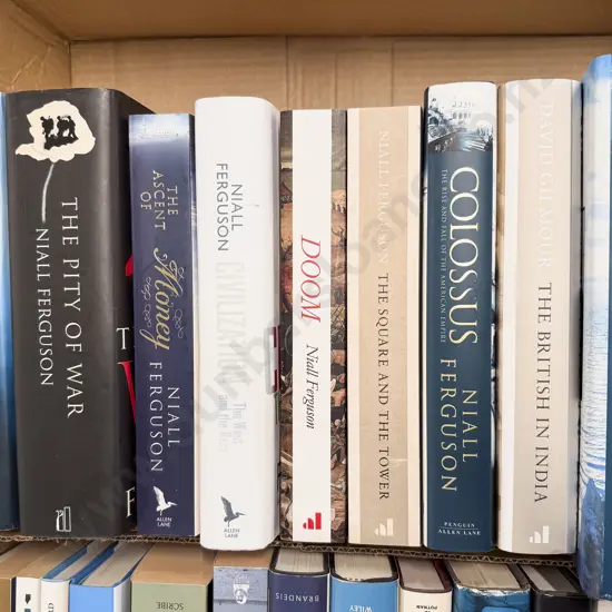 Box Quantity Assorted World History Mainly by Niall Ferguson