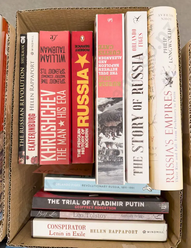 Box Quantity Assorted Russian History Image 1++