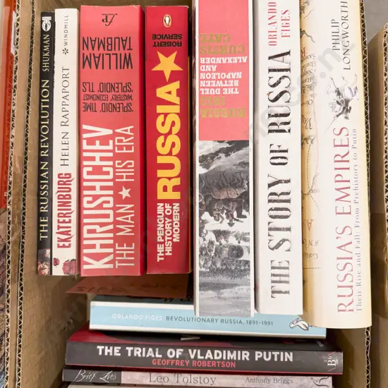 Box Quantity Assorted Russian History