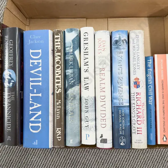 Box Quantity Assorted British History