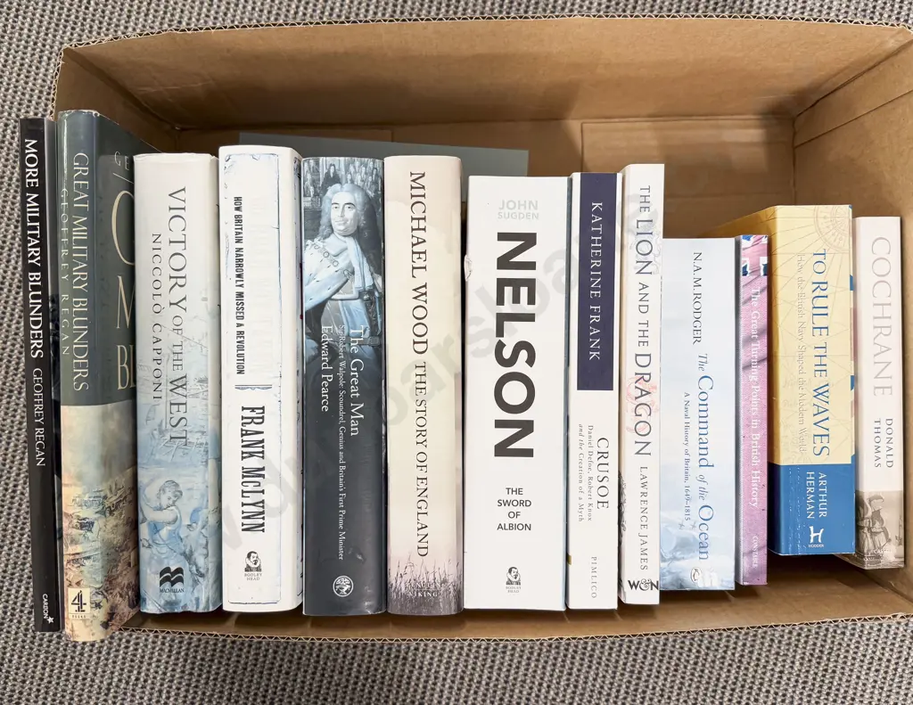 Box Quantity Assorted British Military History Image 1++
