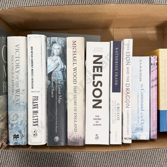 Box Quantity Assorted British Military History