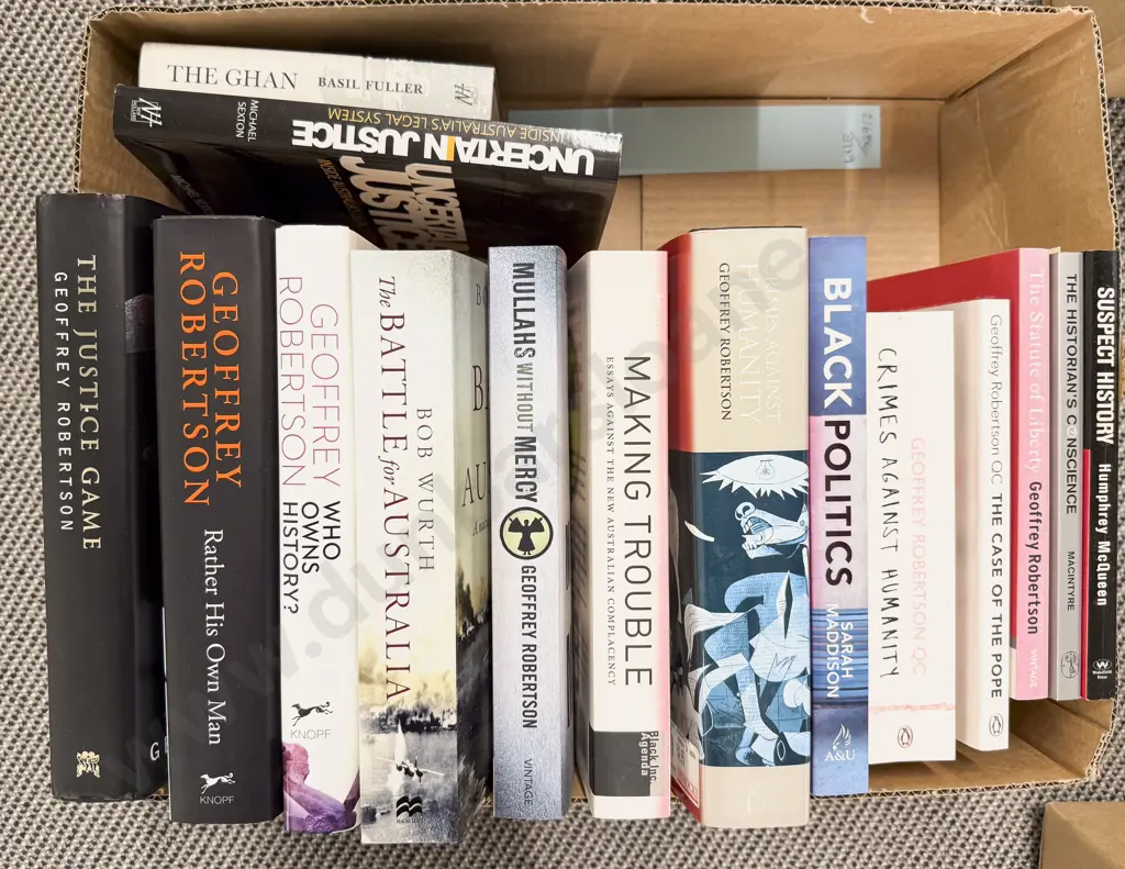 Box Quantity Assorted Australian Political & Legal Interest Image 1++
