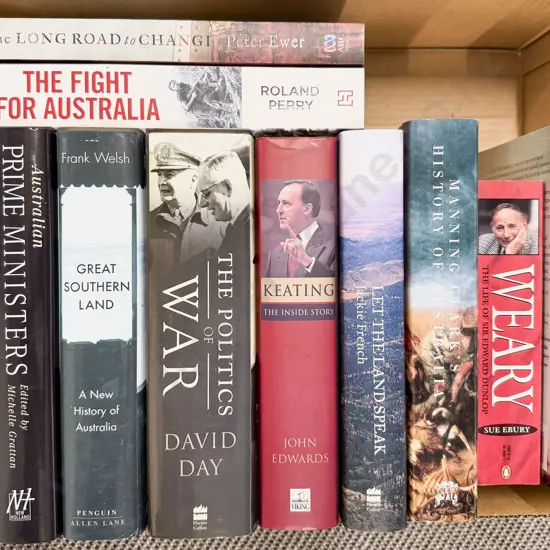 Box Quantity Assorted Australian History
