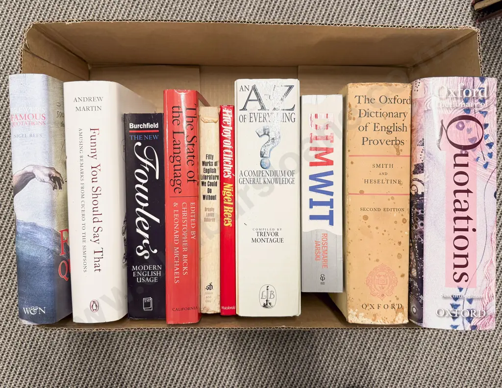 Box Quantity Assorted Literary Reference Image 1++